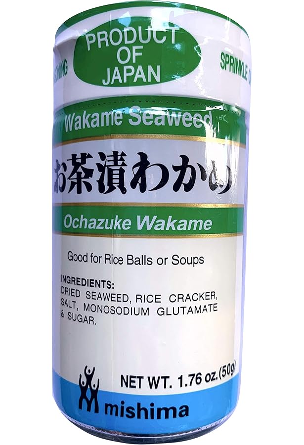 Amazon.com : Mishima Ochazuke Wakame Seaweed and Rice Cracker